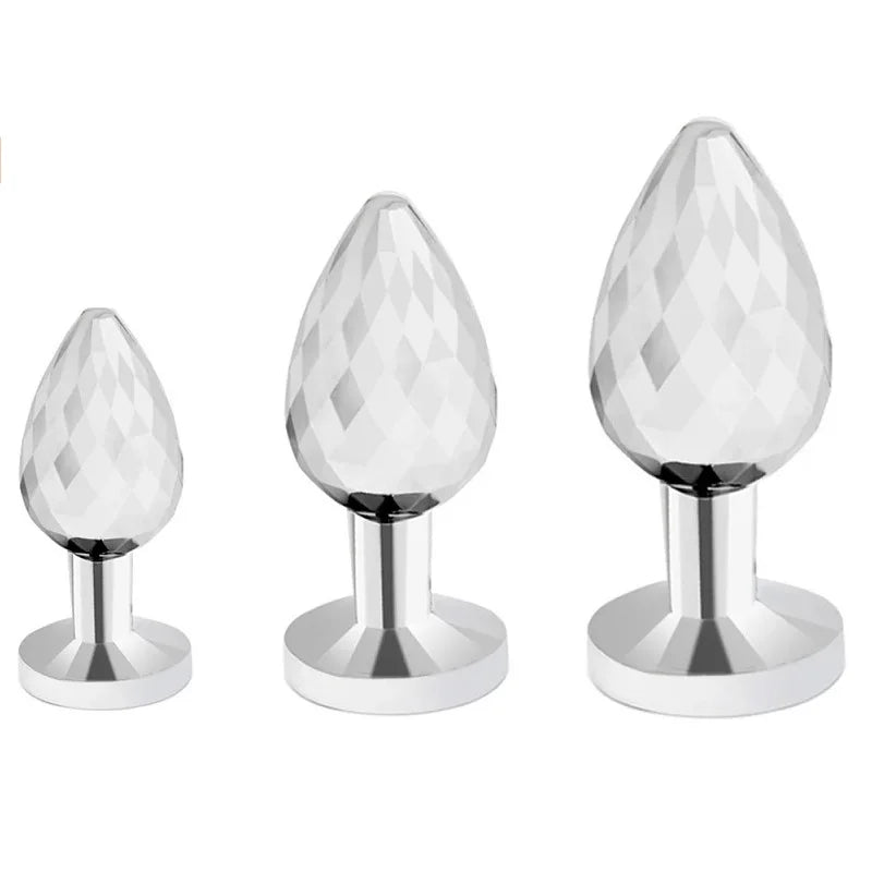 Range of Metal Anal Plug Sets