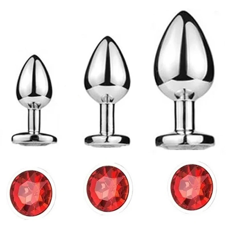 Range of Metal Anal Plug Sets