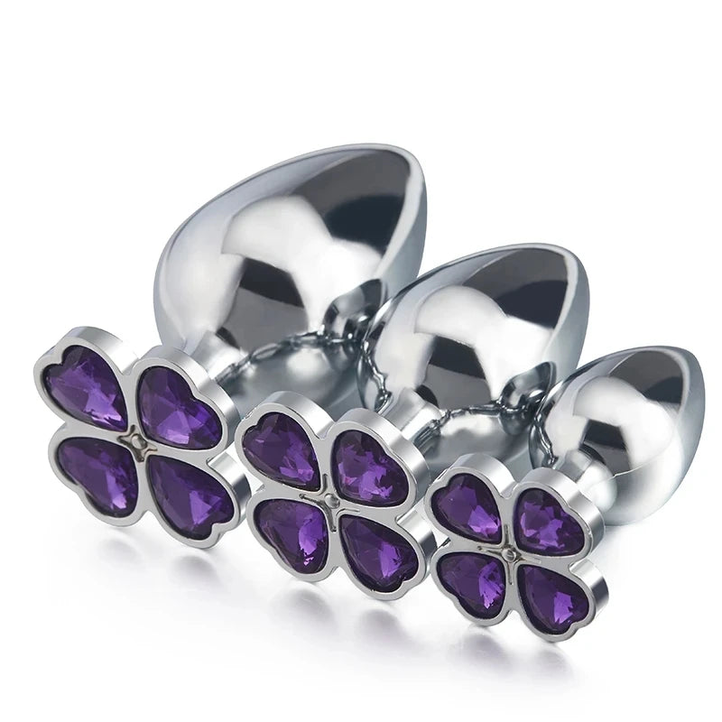 Range of Metal Anal Plug Sets