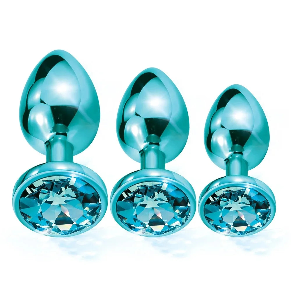 Range of Metal Anal Plug Sets