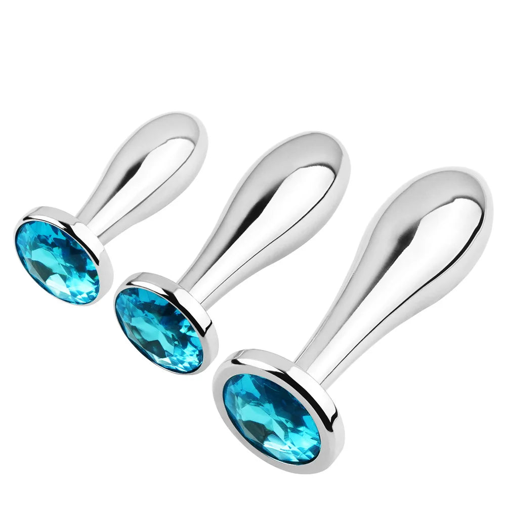 Range of Metal Anal Plug Sets