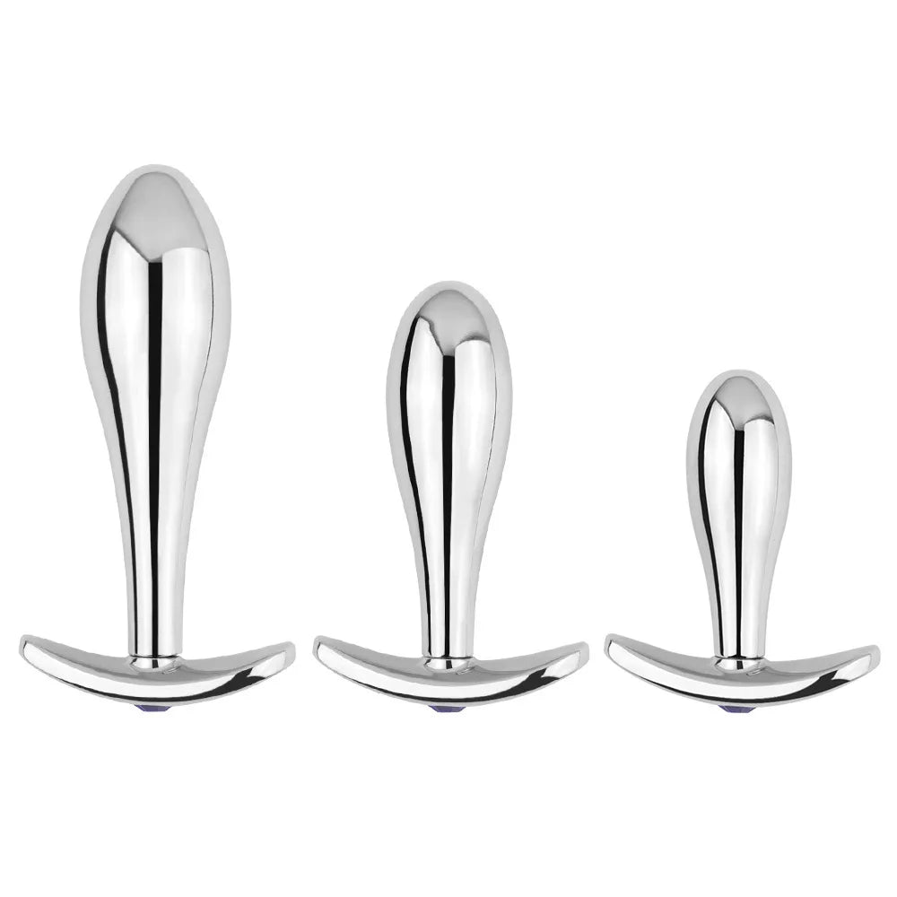 Range of Metal Anal Plug Sets