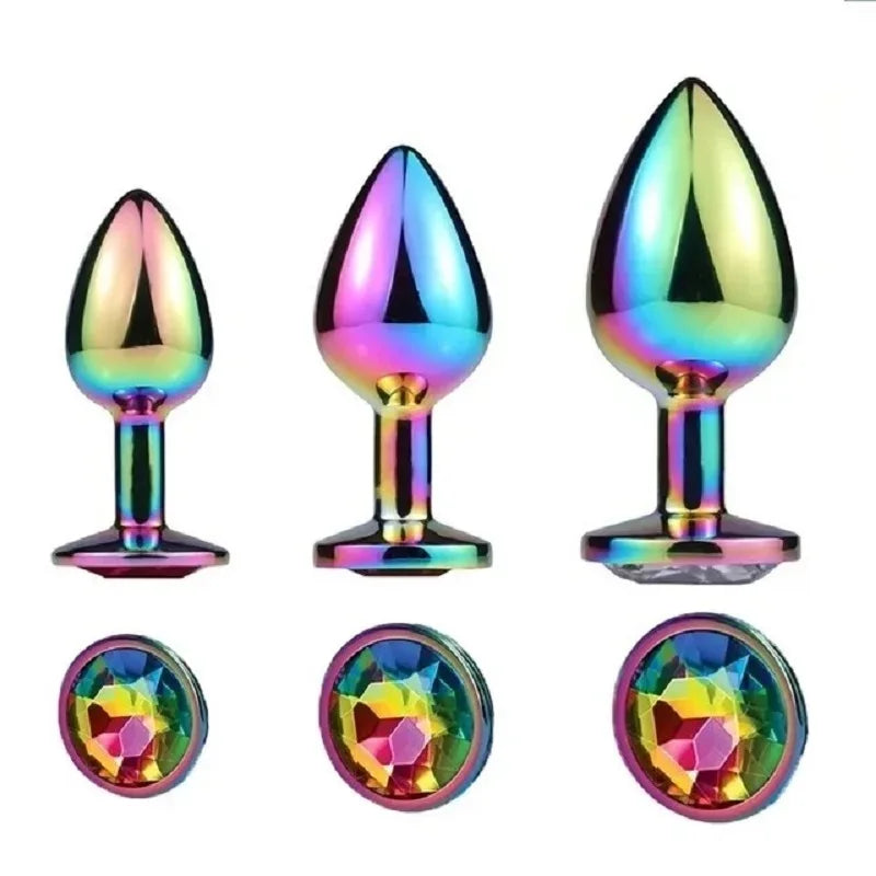 Range of Metal Anal Plug Sets