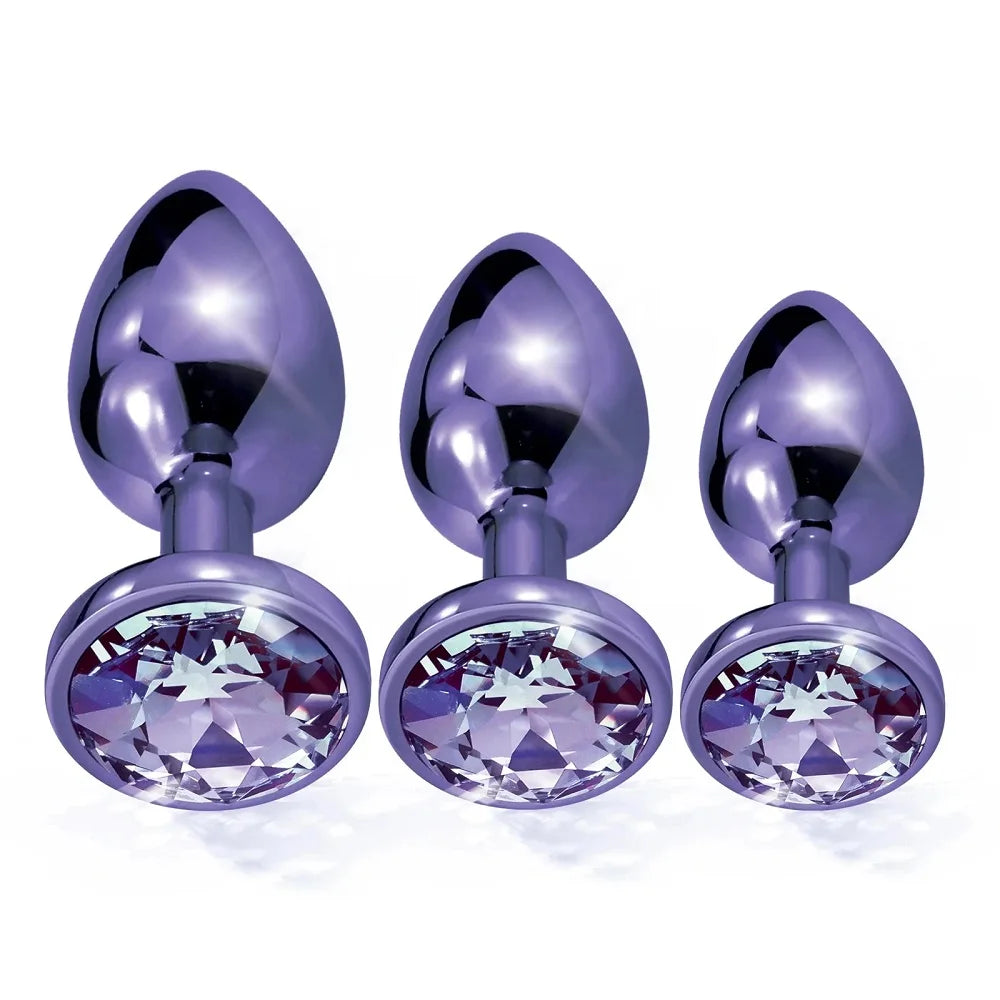 Range of Metal Anal Plug Sets