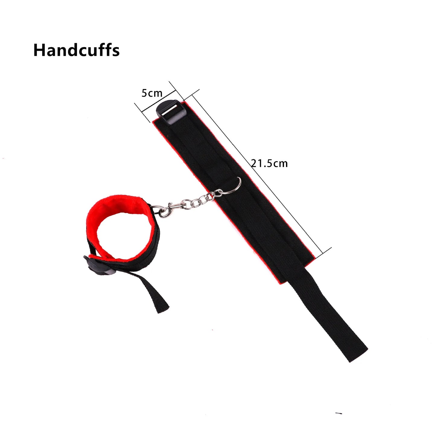 Adjustable Handcuffs with Blindfold