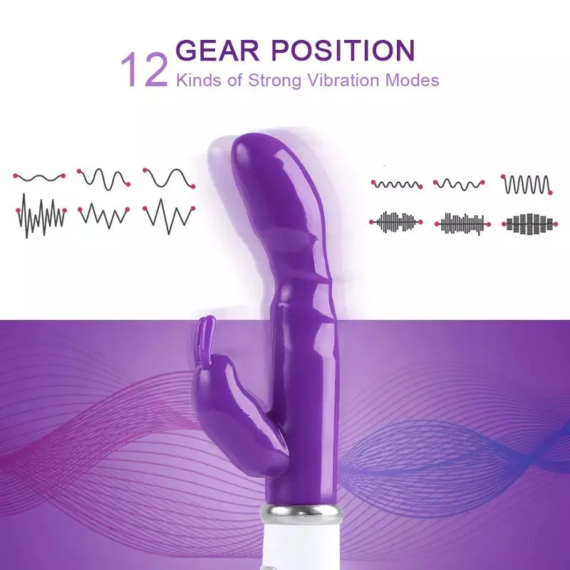 IGRARK - Rabbit Dual Pleasure Vibrator