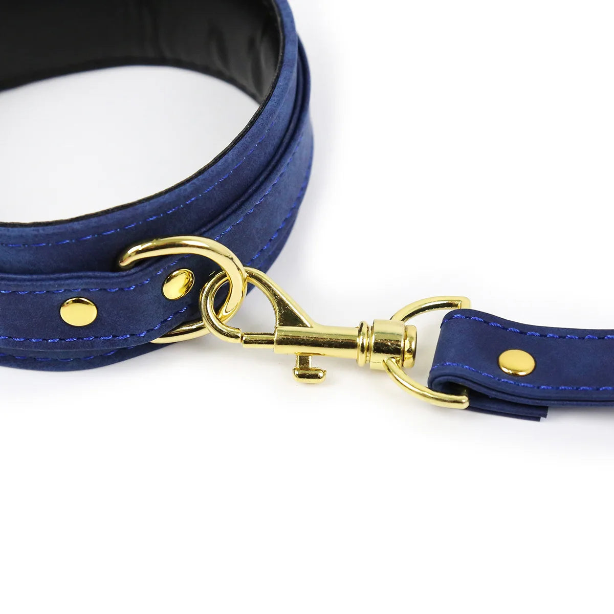 Thierry Leather Collar With Leash