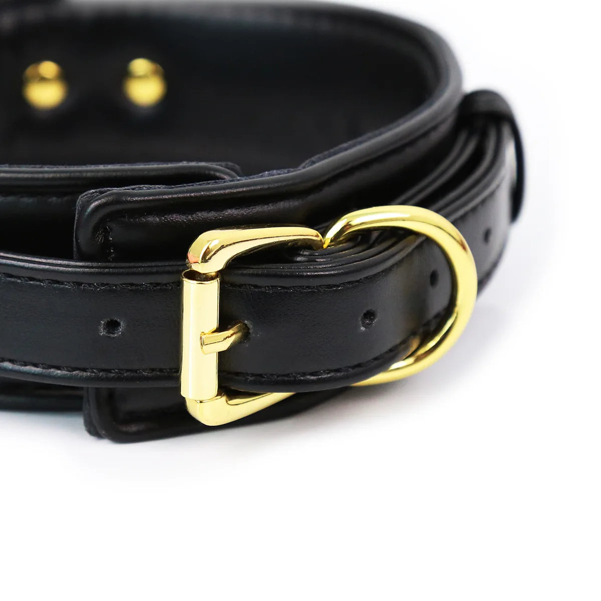 Thierry Leather Collar With Leash