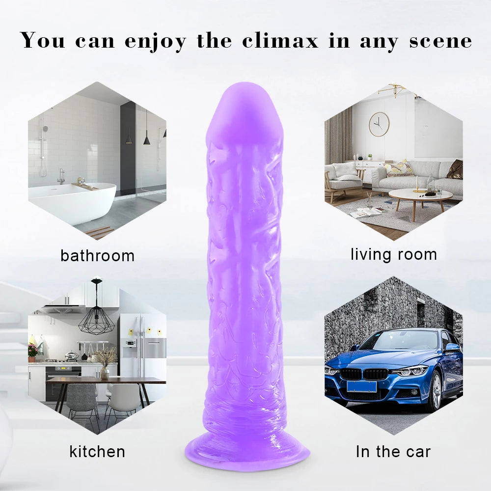 Nightly - Silicone Flexible Dildos