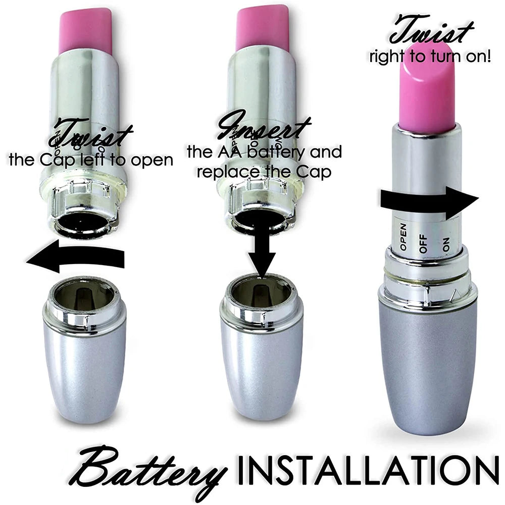 Lip Service - Discreet Lipstick Vibrator