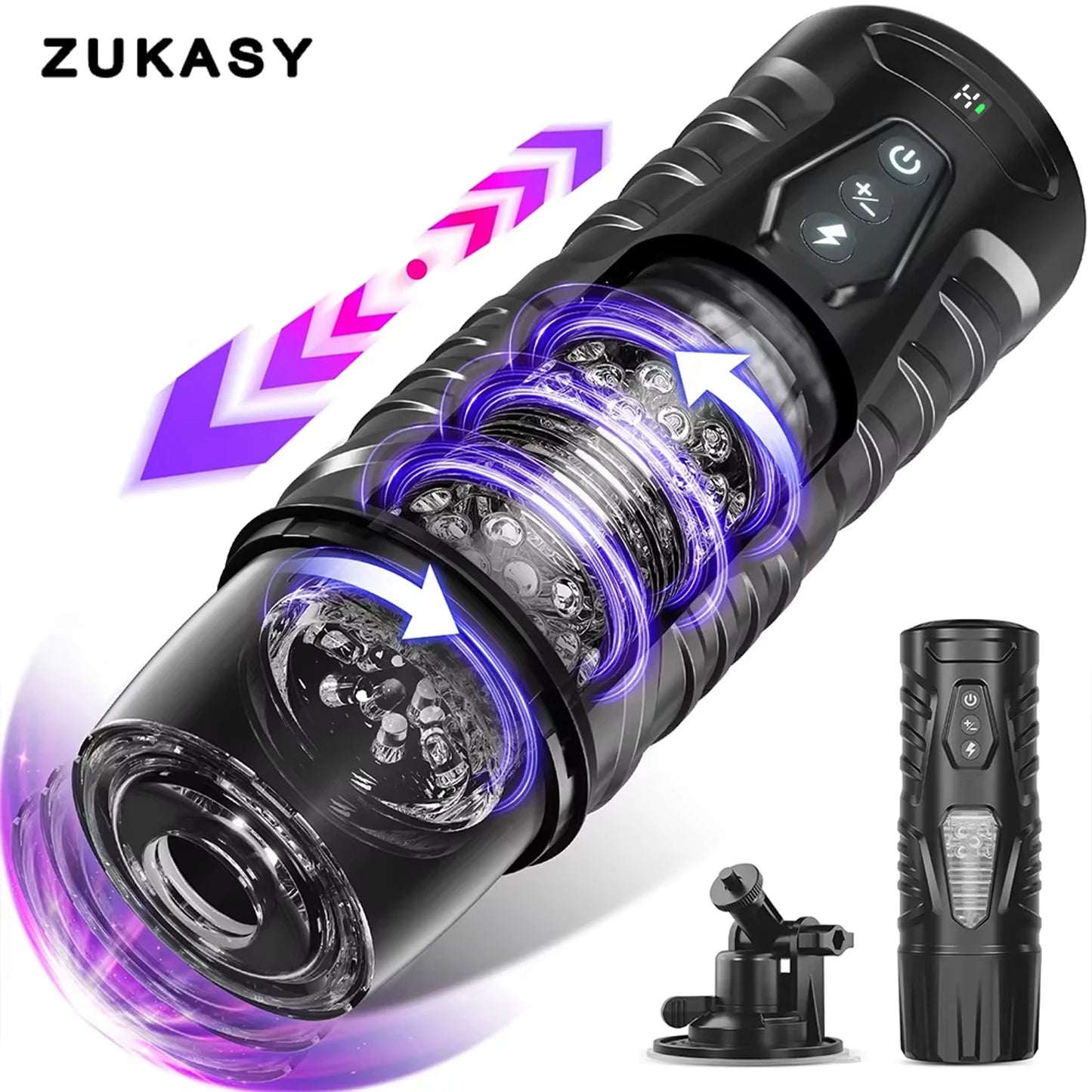 Zukasy's 14 Mode Rotating and Thrusting Automatic Masturbator