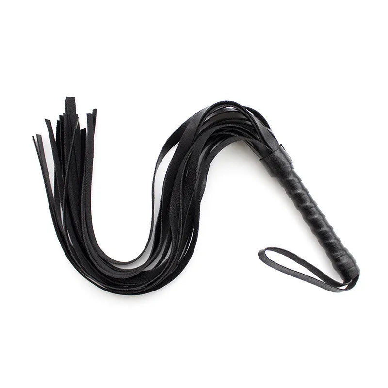 Adjustable Bed Restraints with Flogger Whip