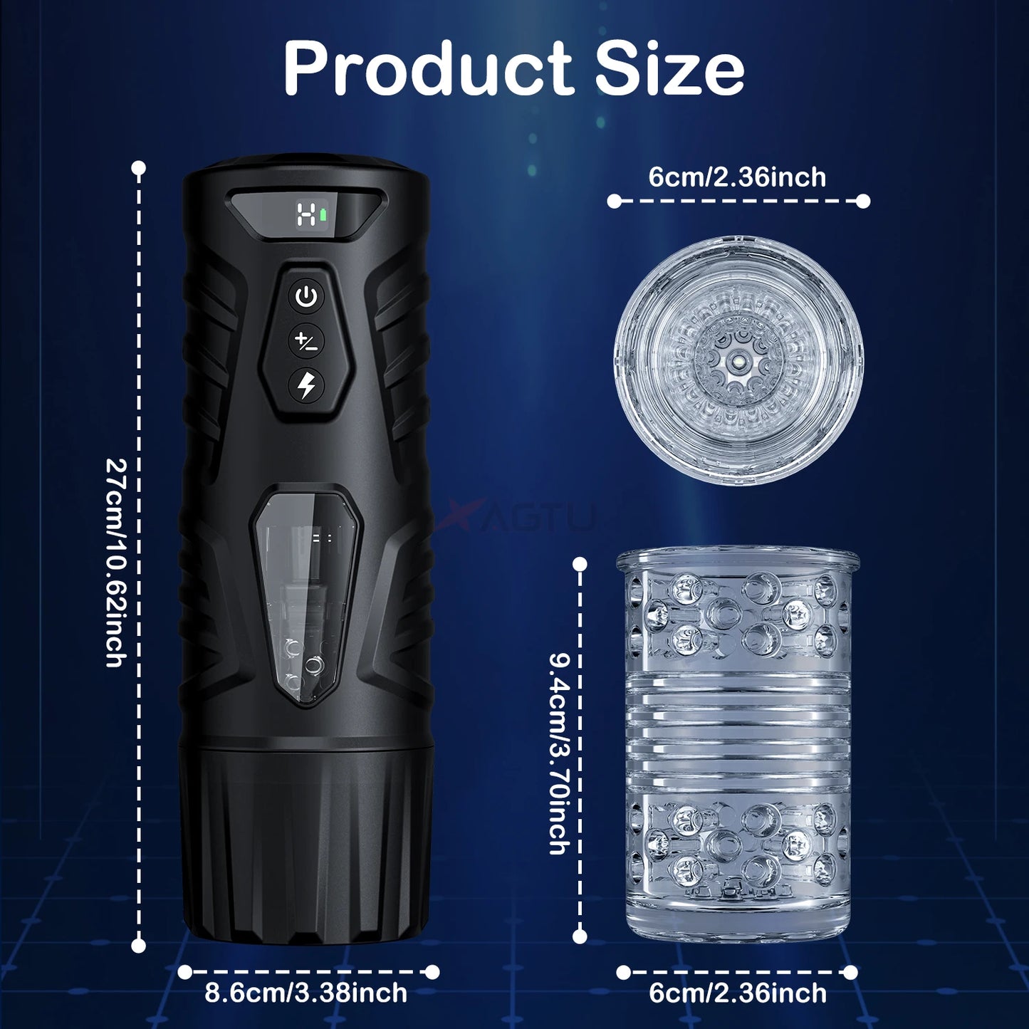 Zukasy's 14 Mode Rotating and Thrusting Automatic Masturbator