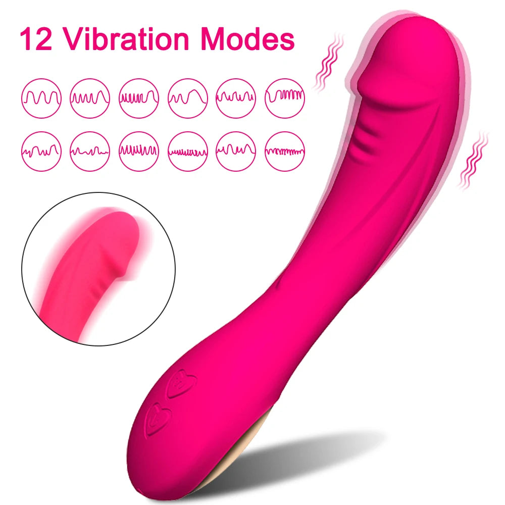 Nightly 7 Inch G-spot Vibrating Dildo