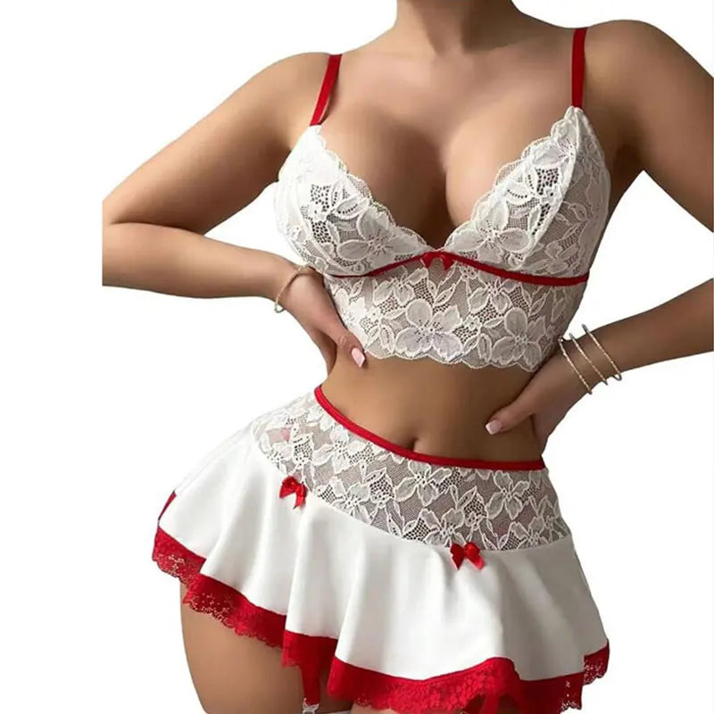 Hot Nurse Uniform Lingerie Set