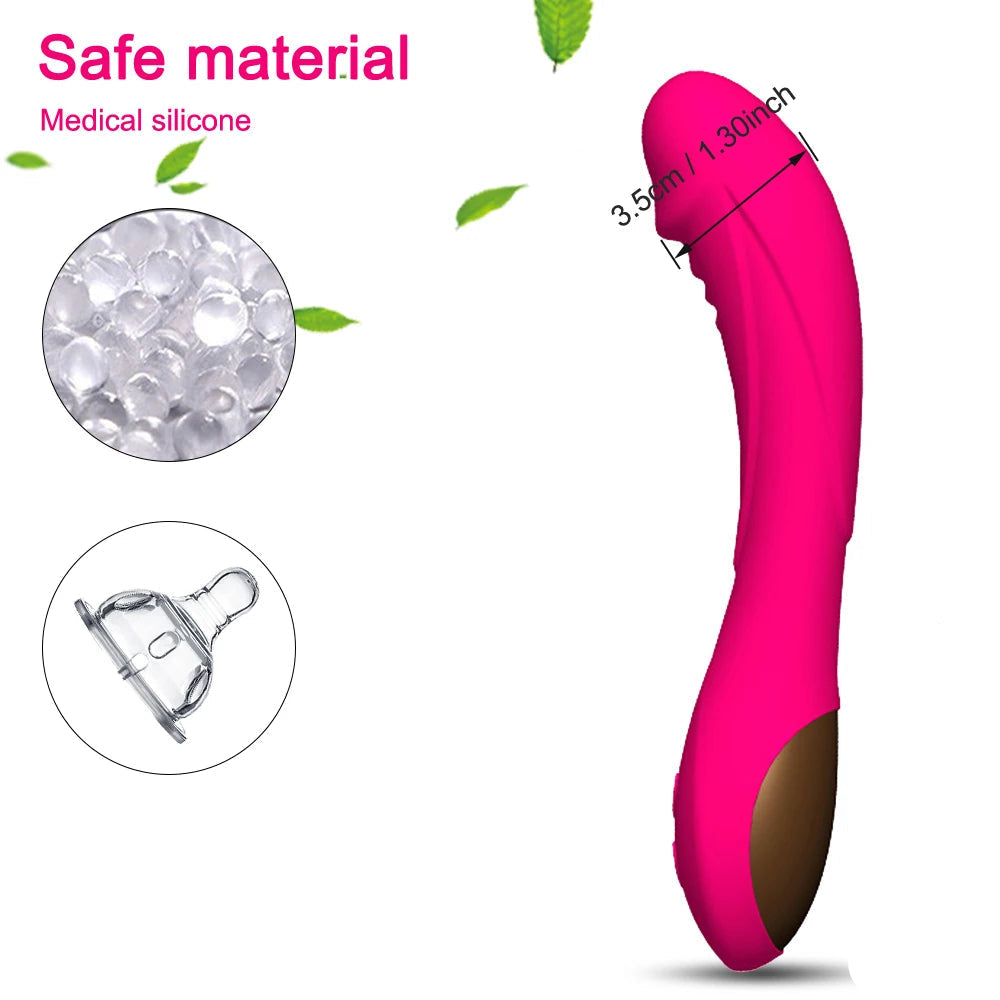 Nightly 7 Inch G-spot Vibrating Dildo