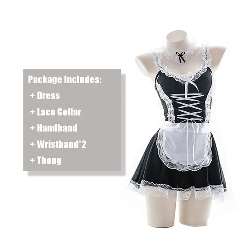 Sexy Maid Roleplay Costume