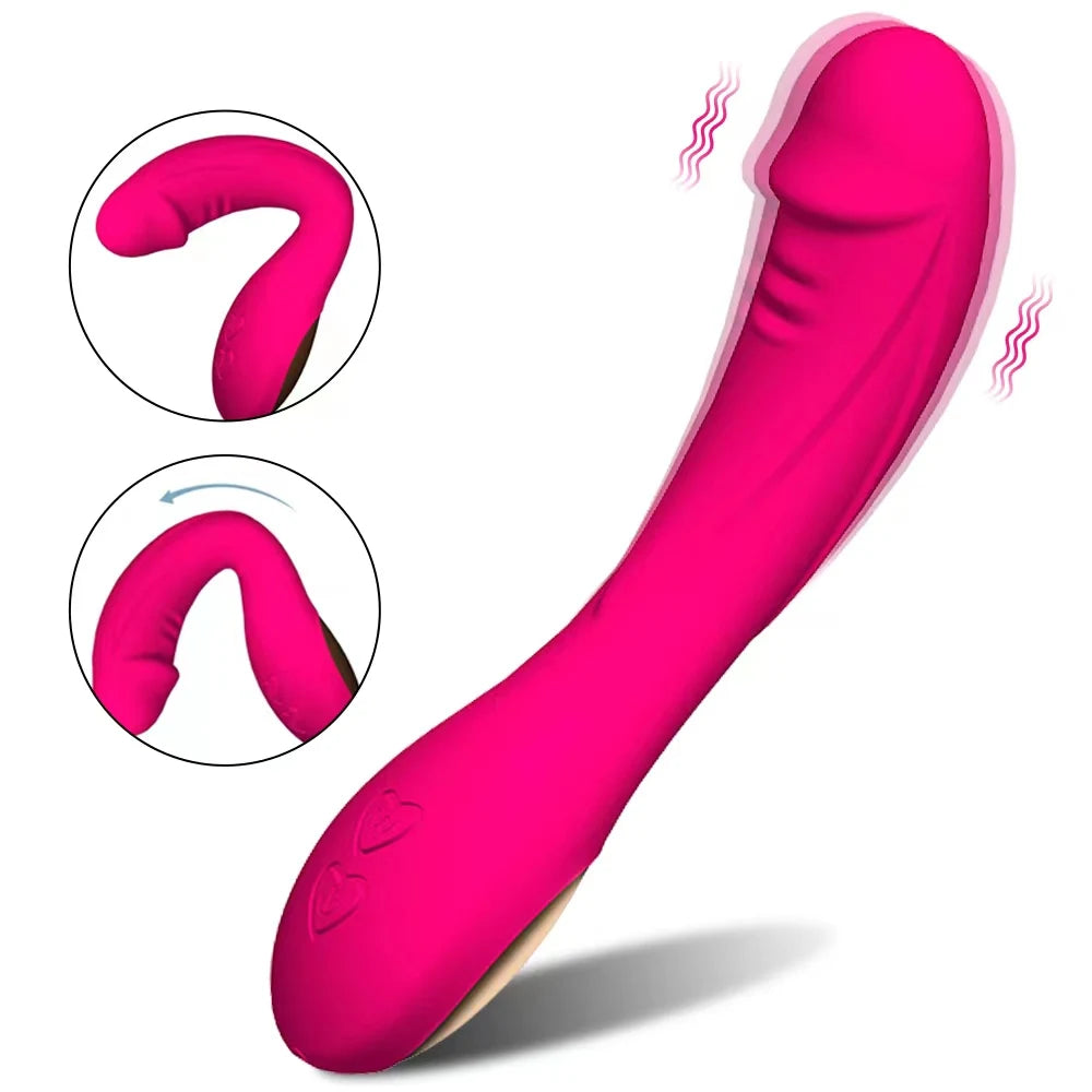 Nightly 7 Inch G-spot Vibrating Dildo