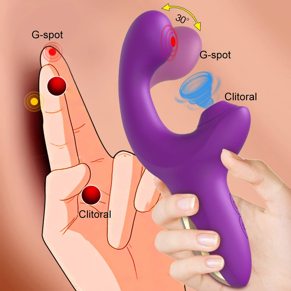 Dual Delight G-Spot and Clitoral Suction