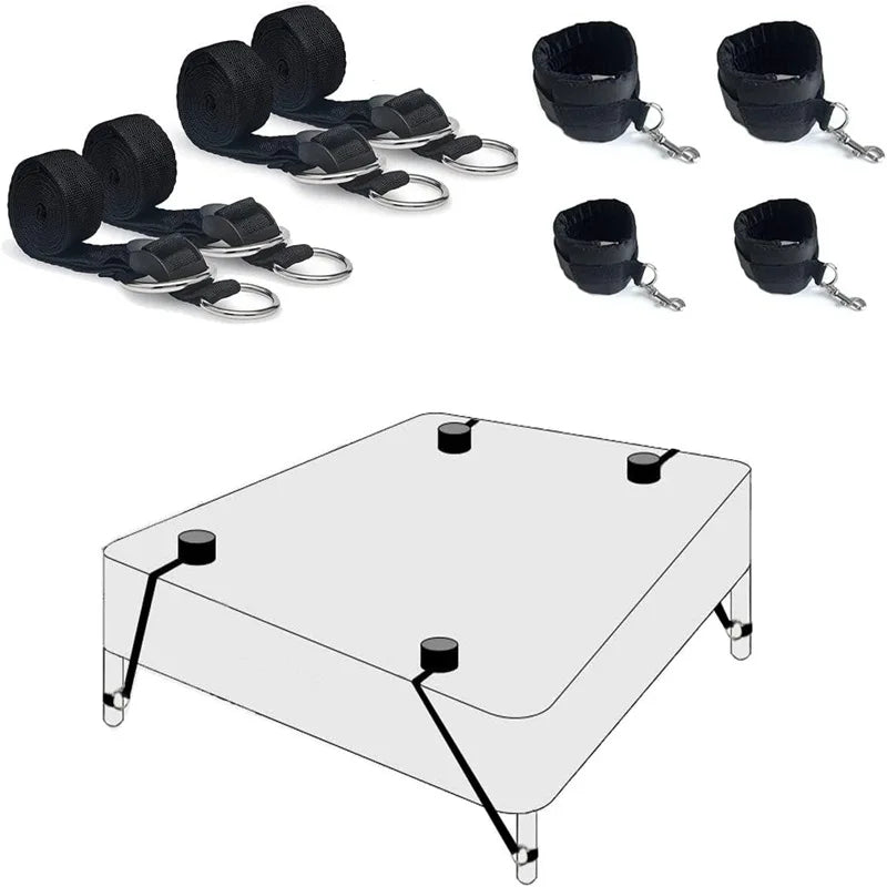 Adjustable Bed Restraint Sets